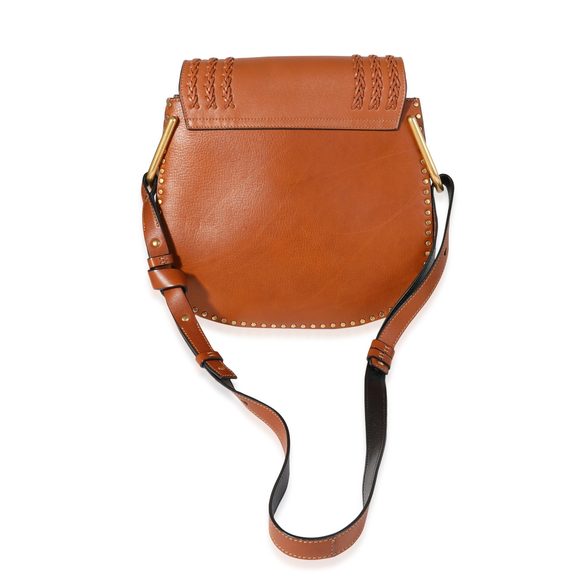 Chloe Caramel Smooth Leather Whipstitch Hudson Bag - Picture 3 of 9